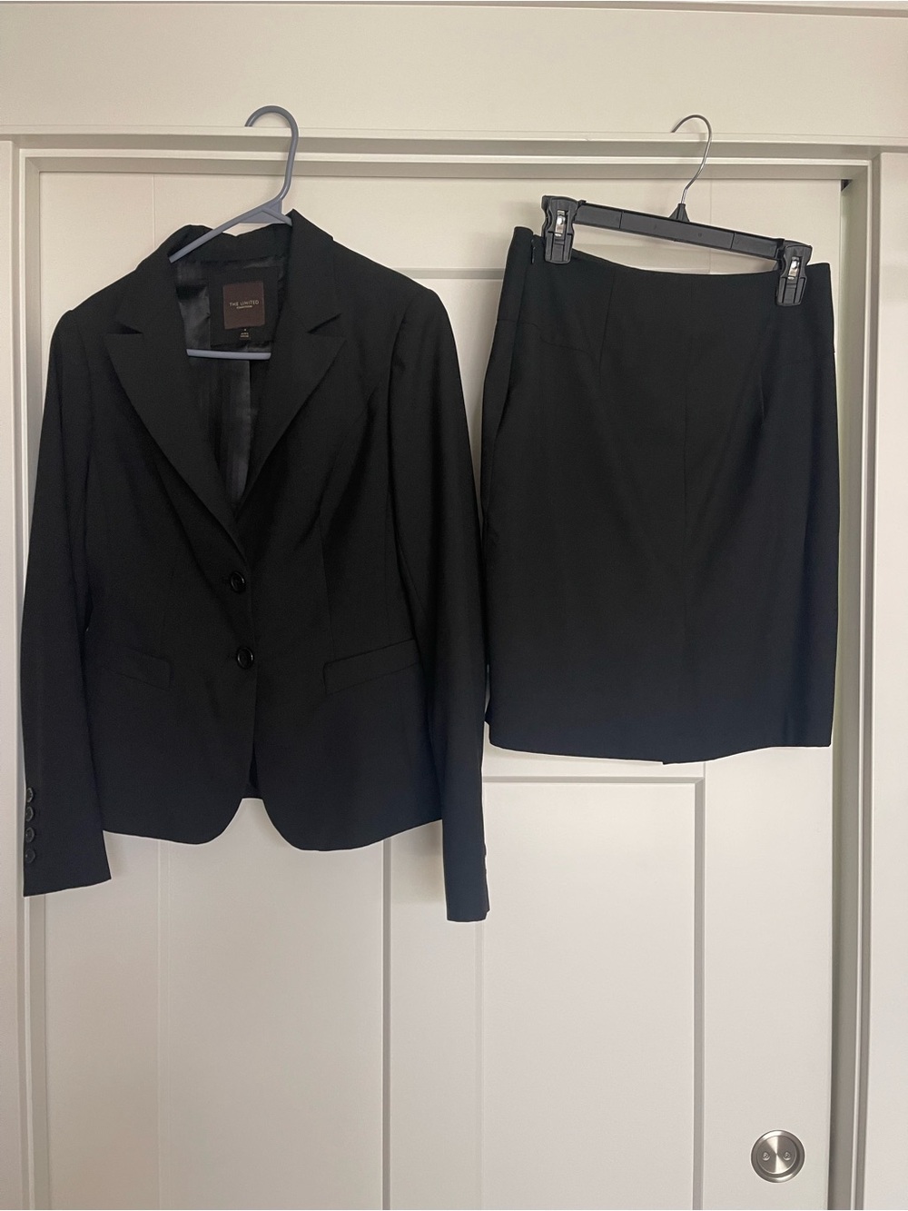 The Limited Black Women's Two-Button Tailored Suit